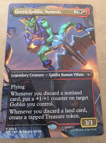 Green goblin nemesis senza - nemesis, (senza