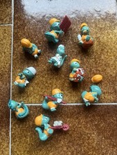 BOX SET 10 FIGURE HAPPY DINO CANTIERE,SORPRESINE KINDER SORPRESA VINTAGE ANNI 90