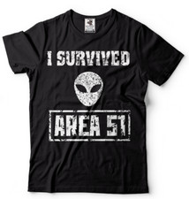 T-shirt Area 51 I Survived