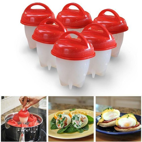 Stampi uova sode silicone - 6x,