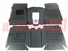 SOPRA TAPPETI INTERNI GRIGI E NERI CON PONTE FIAT 125 BERLINA SPECIAL FILGOMMA