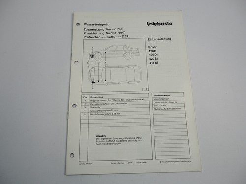 Rover 420d 416si - 420d,