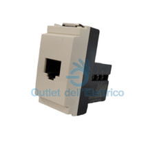 VIMAR 16337.B CONNETTORE RJ45 IDEA BIANCO