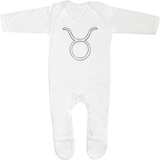 'Taurus Sign' Baby Romper