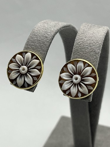 Orecchini oro 18kt con - , cammei