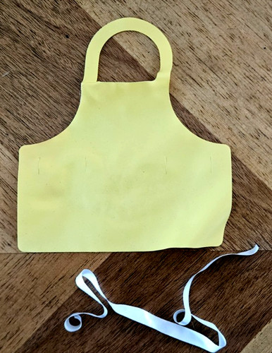 Grembiule cravatta vintage - grembiule,