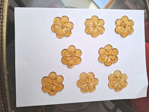 Set ornamenti fiori vetro - set,