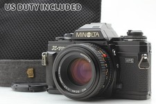 [Quasi come nuova] Minolta X-700 X700 fotocamera pellicola nera + obiettivo M...
