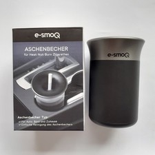 Aschenbecher E-Smoq Posacenere Sigarette + Box Come Nuovo 