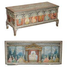 ANTICO BAULE O BAULE IN LINO