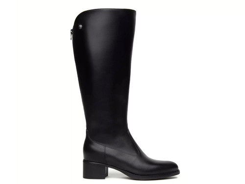 Nero giardini scarpe pelle - giardini,