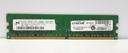 Scheda ram crucial - ram,