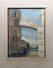 Vista Della Città Nordafrica