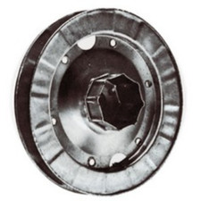 puleggia zincata Ø 22 cm