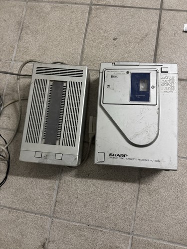 Sharp compact video - video, cassette