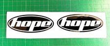 HOPE x 2 Decalcomanie in Nero