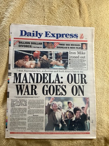 Mandela walks free from - free,