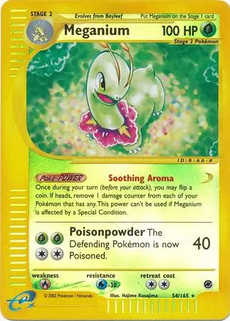 Meganium 165 pokemon - -,