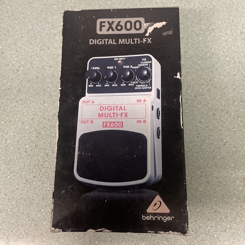 Behringer fx600 effetto - behringer,
