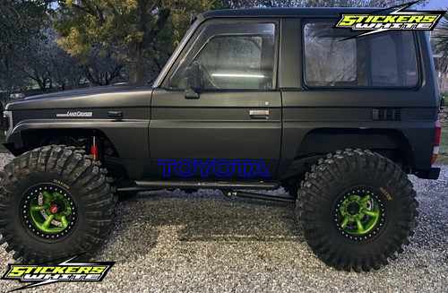 Kit adesivi toyota - adesivi,