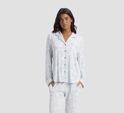 Pigiama camicia bambù manica
