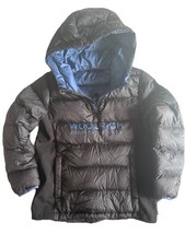 Piumino Woolrich Bambino Blu Usato 6 Anni