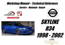 Nissan Skyline R34 Manuale