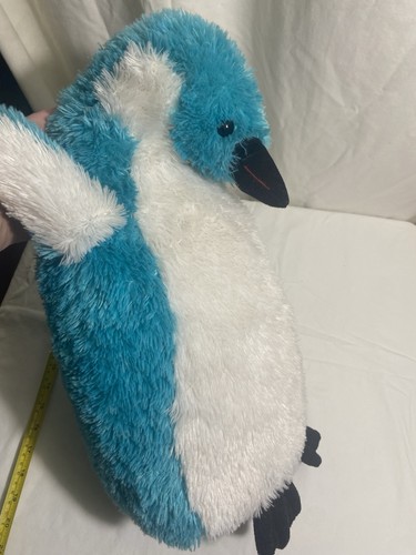 Peluche pinguino blu grande