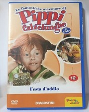 Pippi Calzelunghe DVD Editoriale Volume 12 Festa D'Addio Copertina Come Foto
