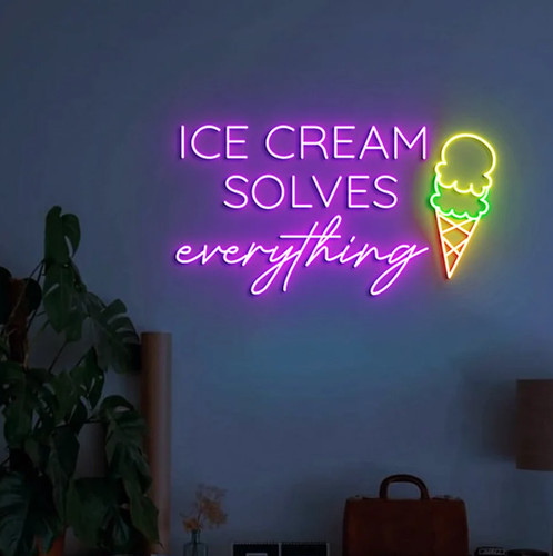Insegna neon personalizzata - insegna,