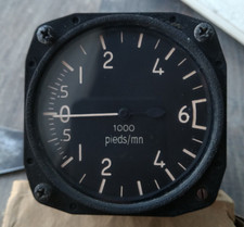 French variometer Badin Type 61.1 1964 Dassoult Breguet BR 1150 Atlantique