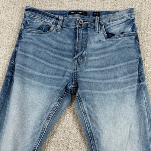 Jeans uomo blu - denim, lavaggio