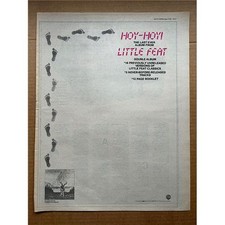 LITTLE FEAT HOY-HOY! POSTER