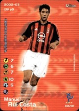 Card Milan 2002-03 Manuel Rui Costa football champions #66/107