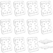 12 PEZZI Scaffale in Plastica