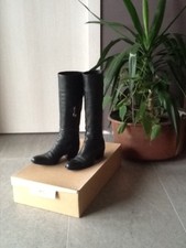 Stivale pelle verde bosco