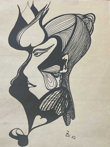 Disegno originale profilo - disegno,