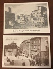 Due Cartoline Cortona E