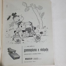 PIRELLI GOMMAPIUMA E VINILPELLE  * ADVERT PUBBLICITA' EPOCA ADVERTIS ADV-MTC2