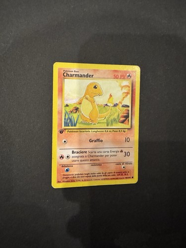 Pokémon carta charmander - carta,