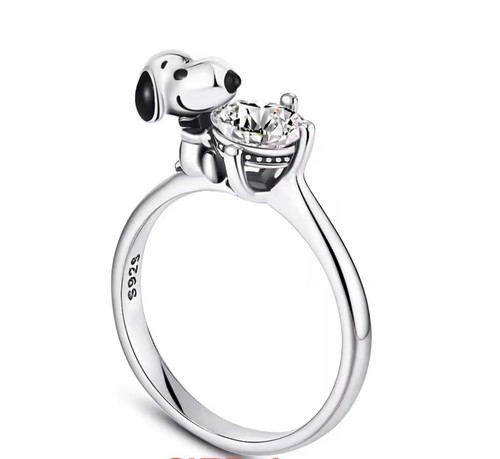Anello v256 s925 argento - anello,