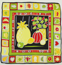 Authentique foulard  vintage "