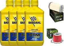 KIT TAGLIANDO BARDAHL XTM 15W50 FILTRO OLIO ARIA SUZUKI GSX 750 1980/1982