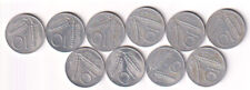 Lotto 10 monete dieci lire spiga 1951 1952 1953 1954 1955 1956 1966 1967 1968 69