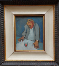 Gigi Luigi Caldanzano Olio su