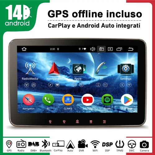 Android autoradio navi - 10.1"android, 14