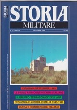 STORIA MILITARE RIVISTA N 72 anno VII settembre 1995 sommergibili 