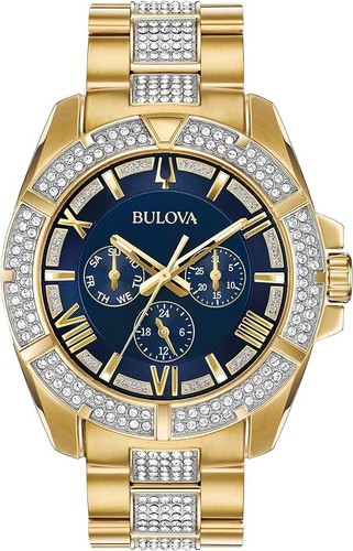 Orologio bulova uomo cristalli - orologio,