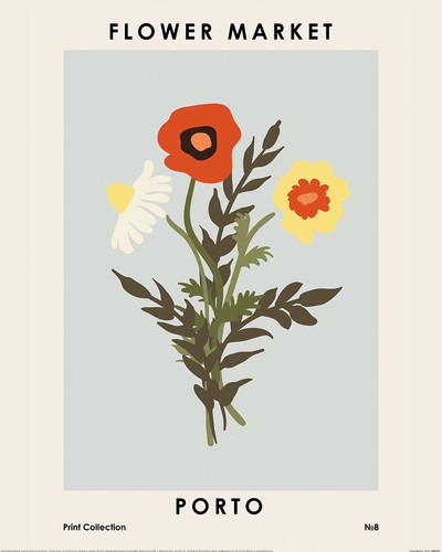Stampa mercato dei - mercato, fiori