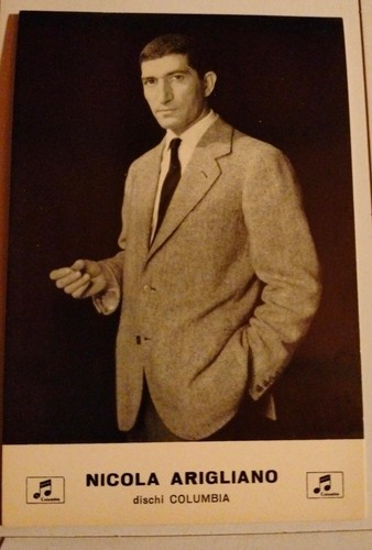 Nicola arigliano cartolina - nicola,